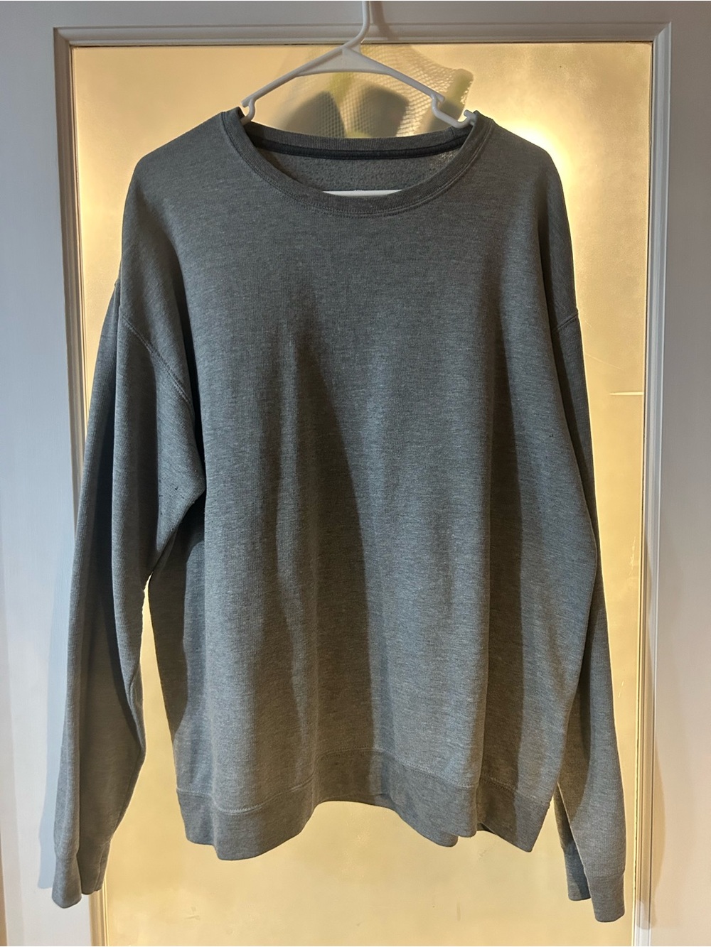 Athletic Works Men's Crewneck Sweater - Gray
